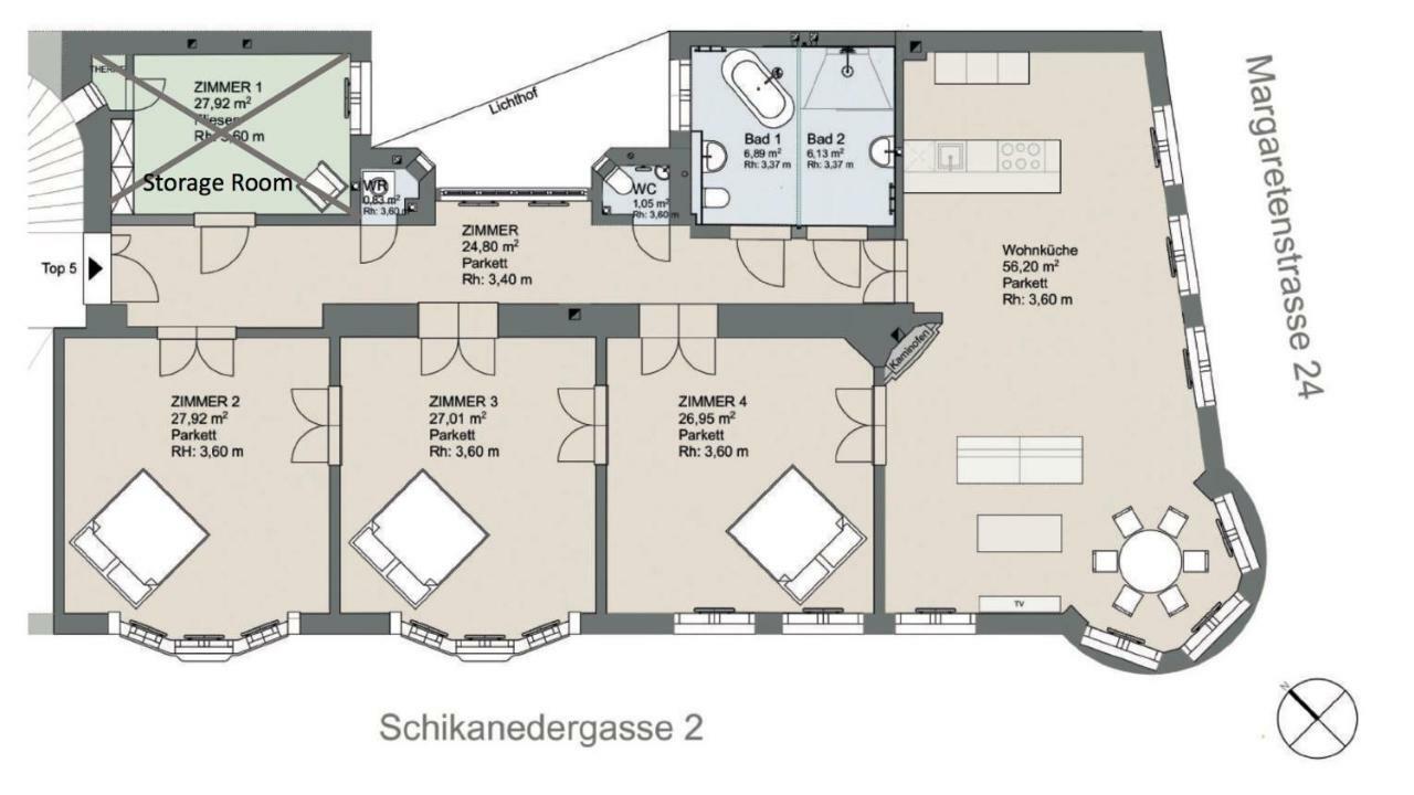 Grand Soho Apartment Bécs Kültér fotó